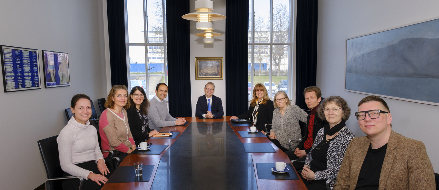 Meeting with rector, prorector and equality officers