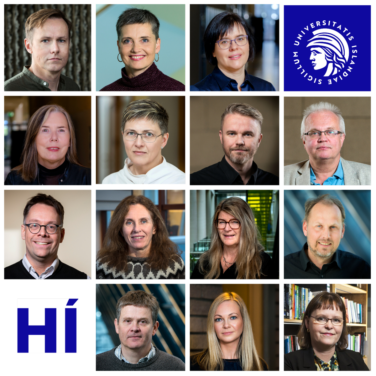 Thirteen new heads of faculty took office at the University of Iceland on 1 July as well as a new dean of the School of Health Sciences. Two University faculties take up a new name.