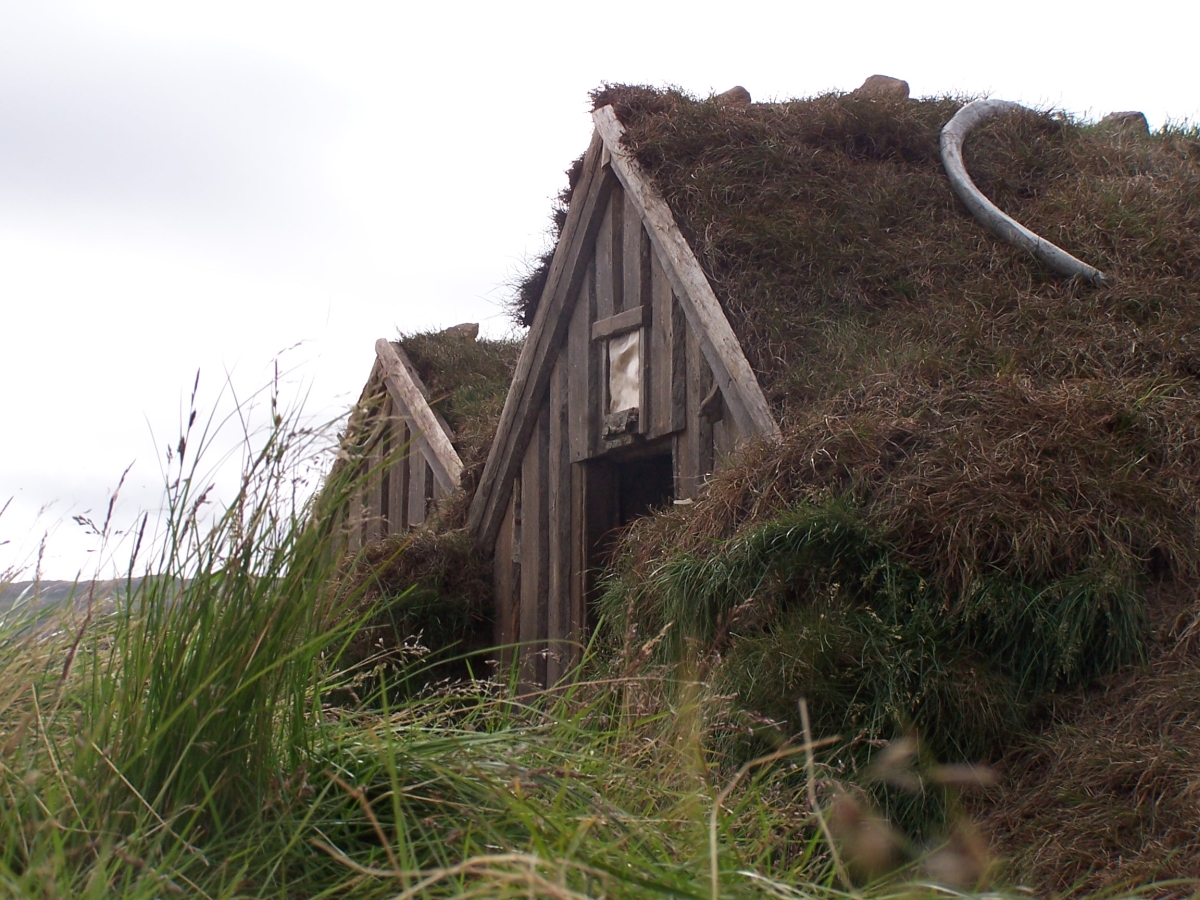 old Icelandic farmhouse
