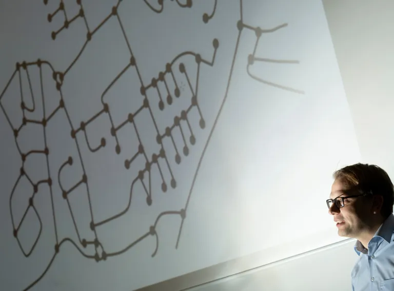 Mathematics map explained by professor.