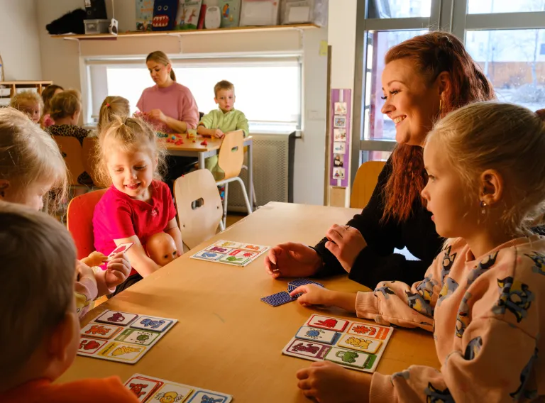 Kindergarten kids