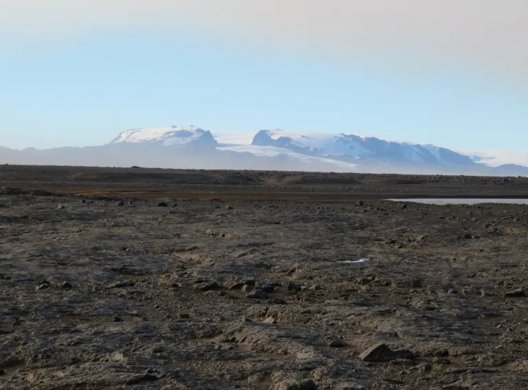 Mountain in the distance