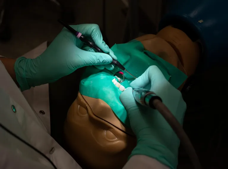 Odontology operation