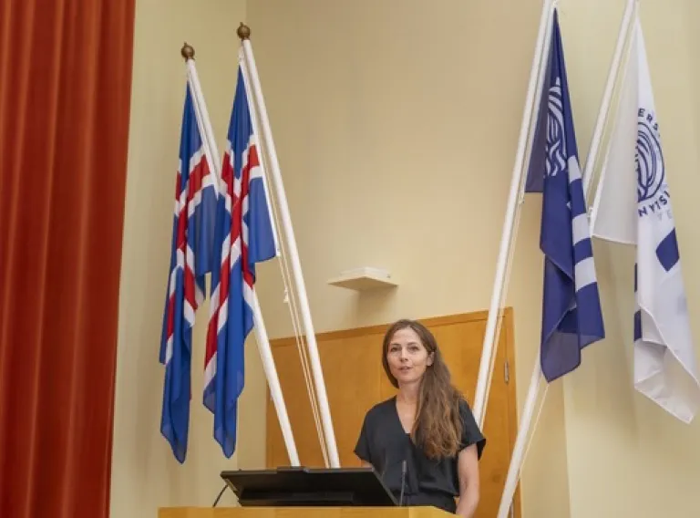 Inga Lára Ingvarsdóttir, PhD student in medicine at the University of Iceland.