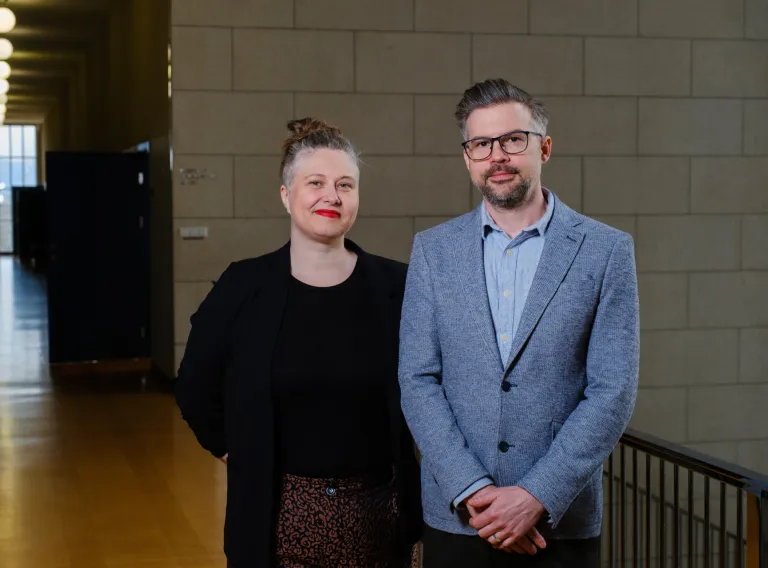 Guðjón Ólafsson and Henný Adolfsdóttir, founders of Gleipnir Bioforge.