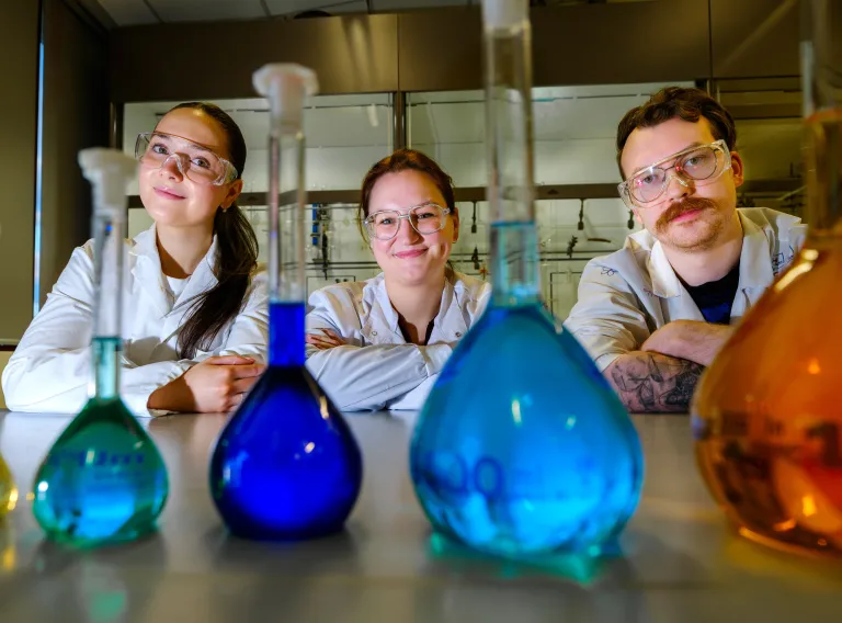Chemistry students
