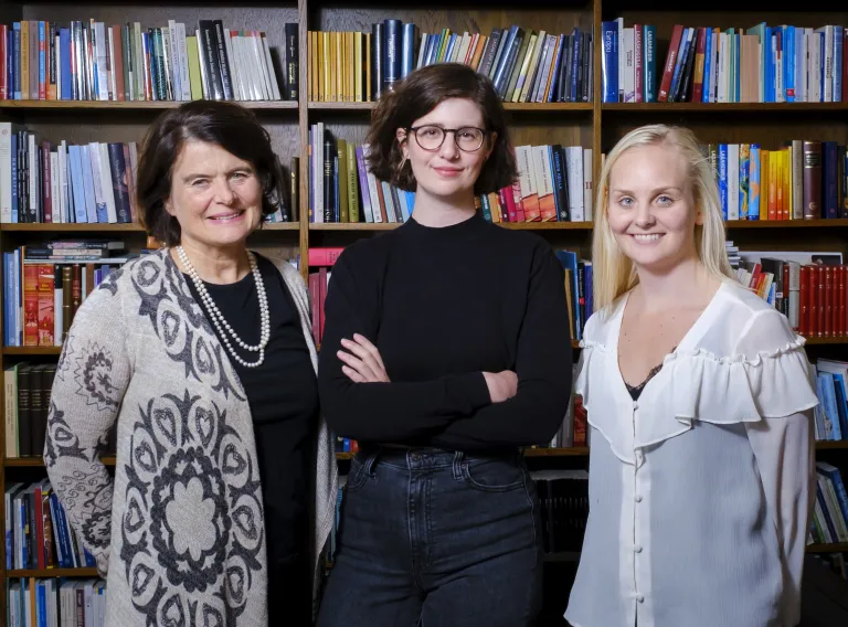 Jóhanna T. Einarsdóttir, Iris Edda Nowenstein and Hjördís Hafsteinsdóttir