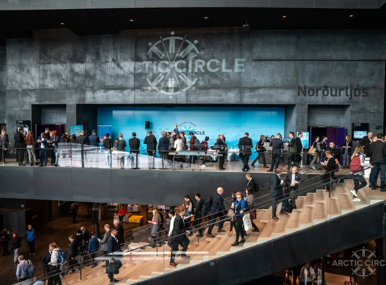 From the Arctic circle conference in Harpa