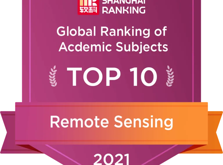 Shanghai Ranking - Top 10 in Remote sensing