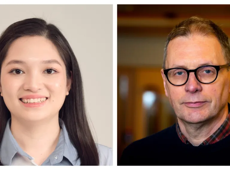 Hong Nhung Vu and Eiríkur Steingrímsson