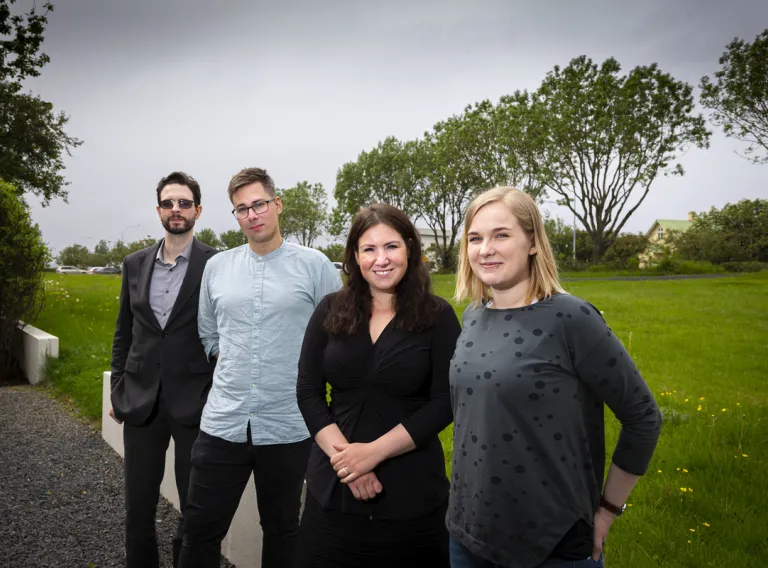 Björn Viðar Aðalbjörnsson, Axel Sigurðsson, Braga Stefaný Mileris and Kristín Elísabet Halldórsdóttir