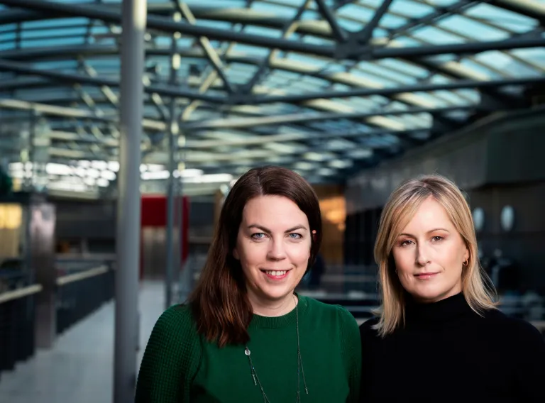 Arna Hauksdóttir and Unnur Anna Valdimarsdóttir