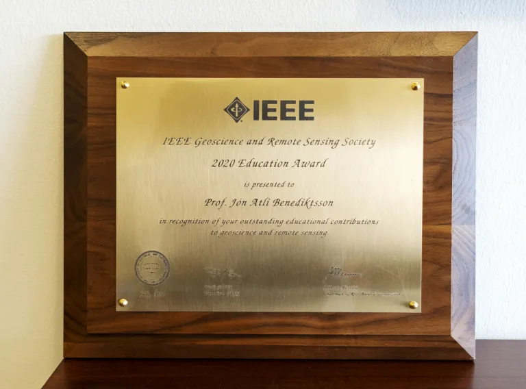 IEEE Geoscience and Remote Sensing Society (GRSS) award