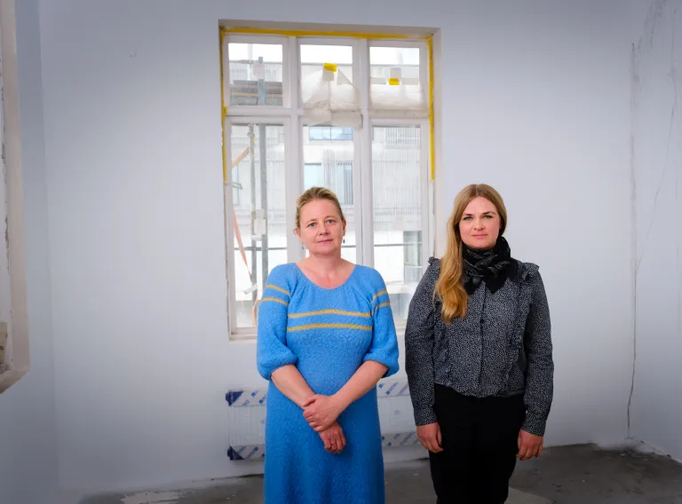 Sigrún Alba Sigurðardóttir and Ann-Sofie Nielsen Gremaud