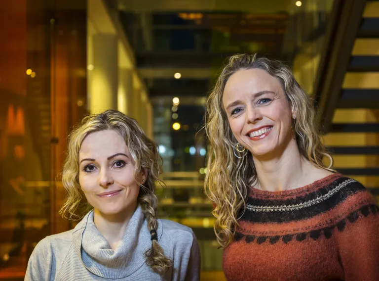 Sigrún Þorsteinsdóttir and Anna Sigríður Ólafsdóttir