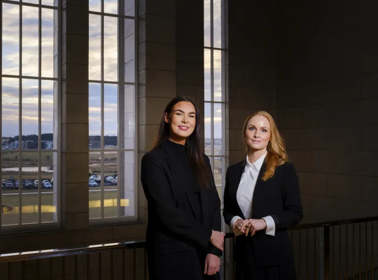 Inga Minelgaite and Ingibjörg Karlsdóttir