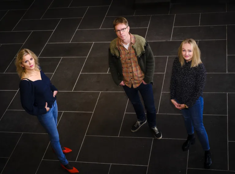 Berglind Rós Magnúsdóttir, Ólafur Páll Jónsson and Eva Harðardóttir