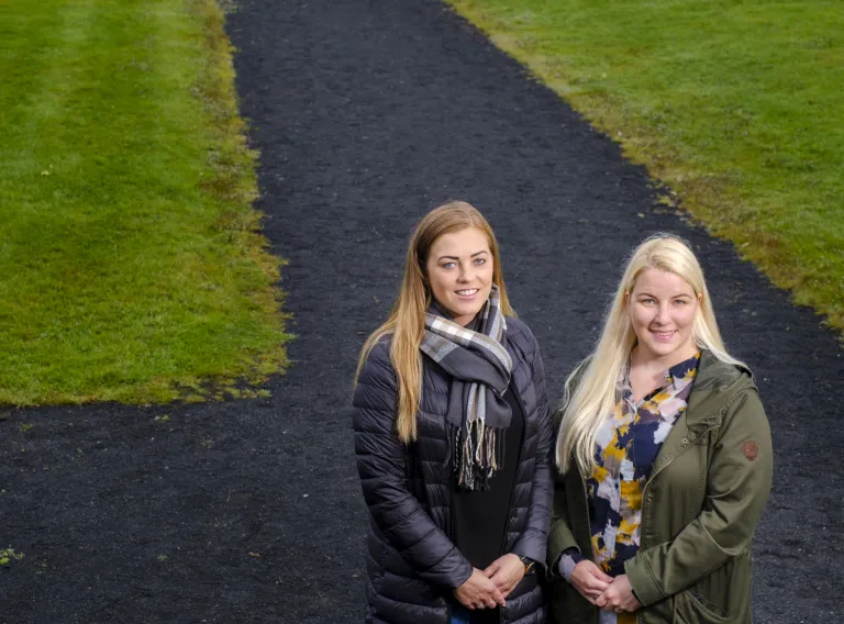 Selma Björk Hauksdóttir and Hildur María Brynjólfsdóttir