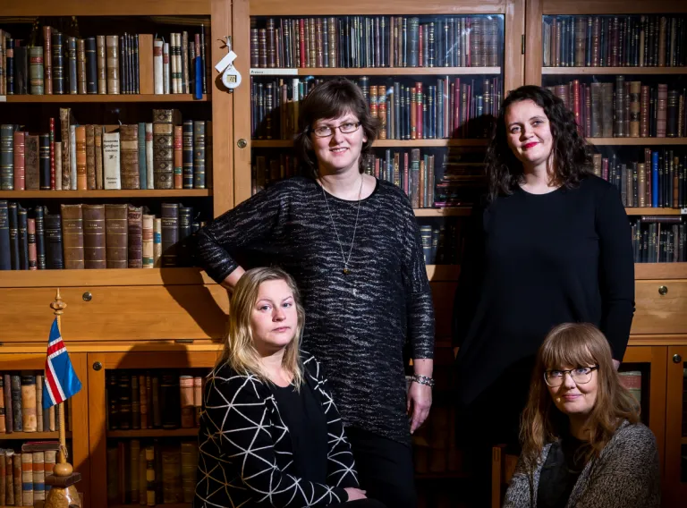 Ólöf Magnúsdóttir, Svanhvít Tryggvadóttir, Sólrún Ingvadóttir, and Kristín Mjöll Jakobsdóttir