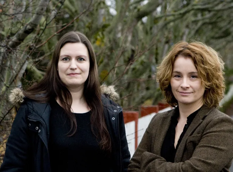 Ragna B. Garðarsdóttir and Erla Hlín Helgadóttir