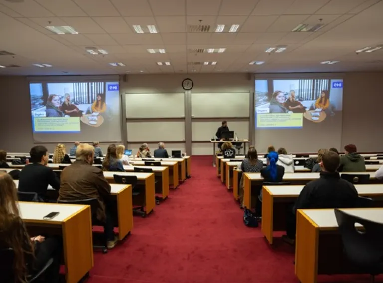 Orientation meeting for students in Icelandic as a second language
