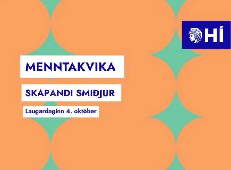Menntakvika - Creative Workshops