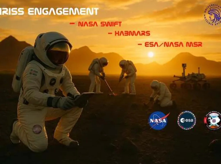 On July 1st at 4pm the Iceland Research Institute of Space Science (IRISS) will host a public engagement event at Gróska with the NASA SWIFT team , the ESA / NASA MSR joint science team and the HABMARS astrobiology research team who are all here in Iceland working together in the field. Viðburður með NASA, ESA og IRSS um geimvísindi