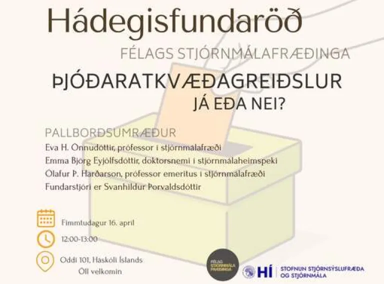 National referenda - yes or no