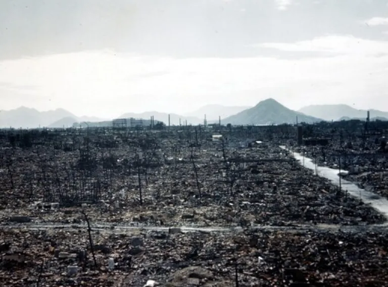 Hiroshima–Nagasaki Atomic Bomb Photo Poster Exhibition - opening