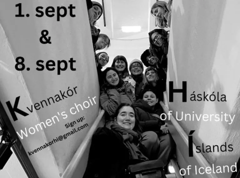 Auditions for the Womens Choir of the University of Iceland