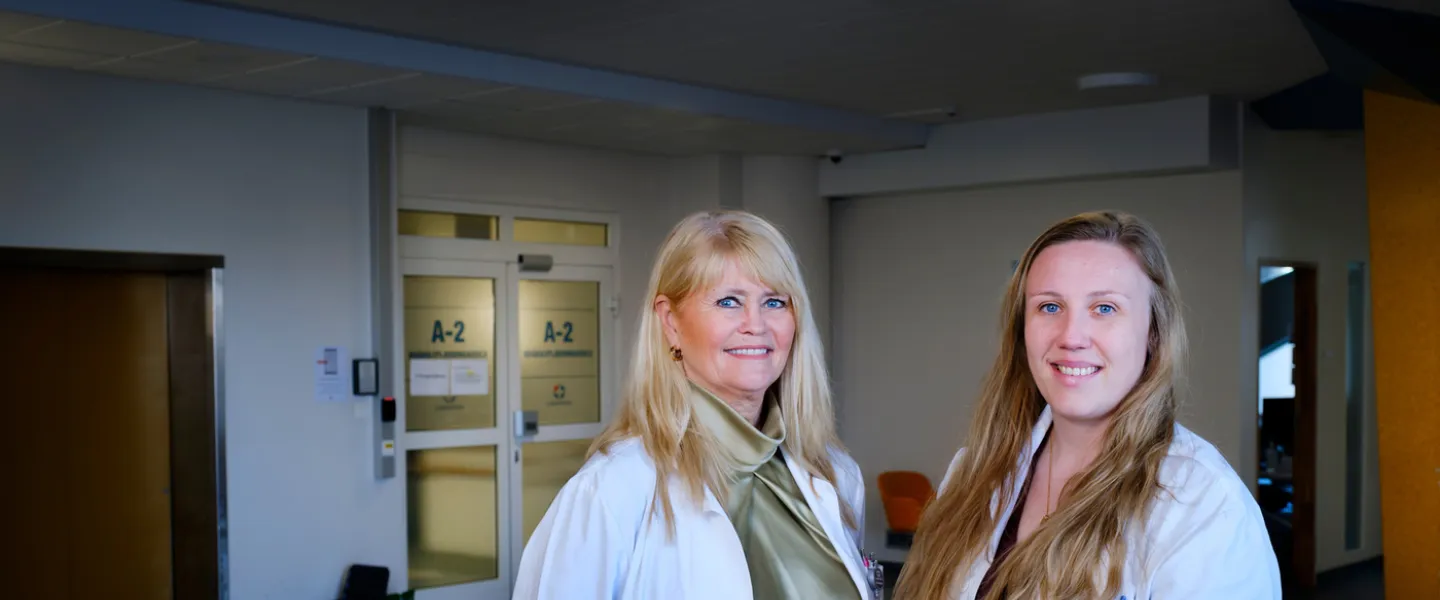 Helga Ágústa Sigurjónsdóttir and Lára Ósk Eggertsdóttir Claessen