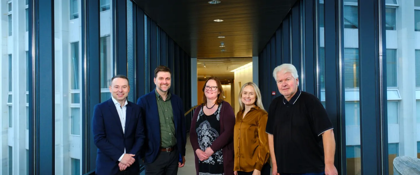 Eva H Önnudóttir, Agnar Freyr Helgason, Hulda Þórisdóttir, Jón Gunnar Ólafsson, Ólafur Þ Harðarsson