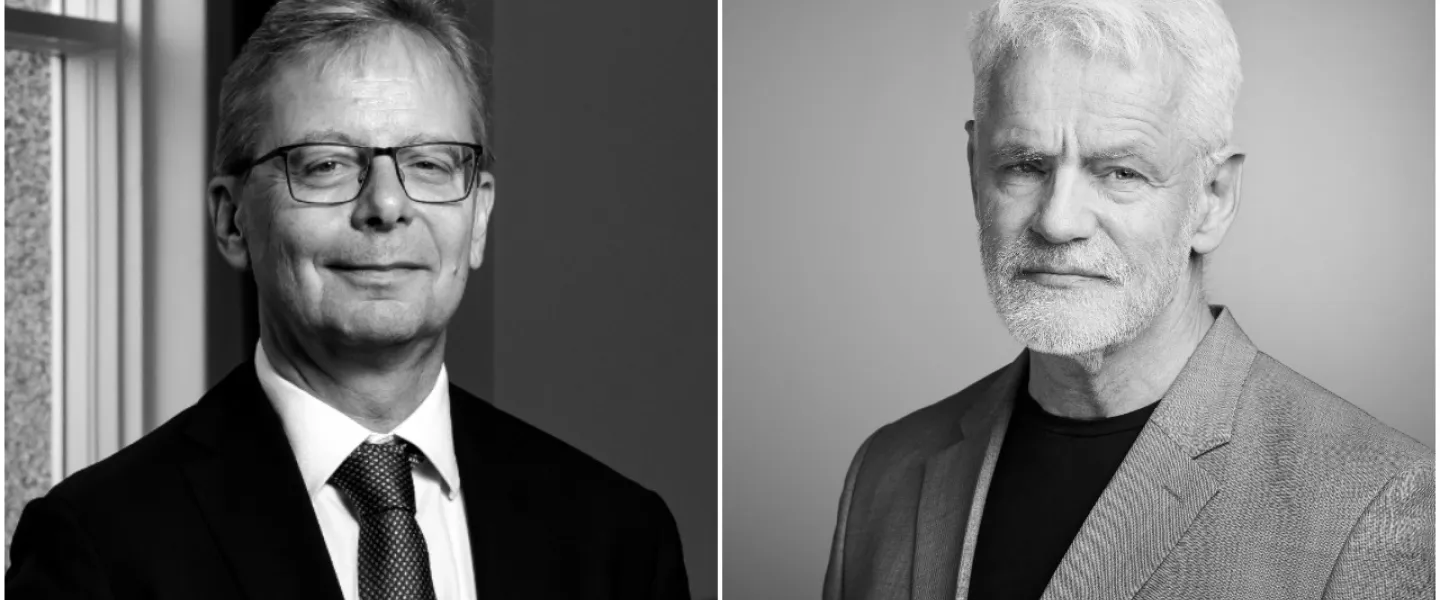 Jón Atli Benediktsson and Kári Stefánsson