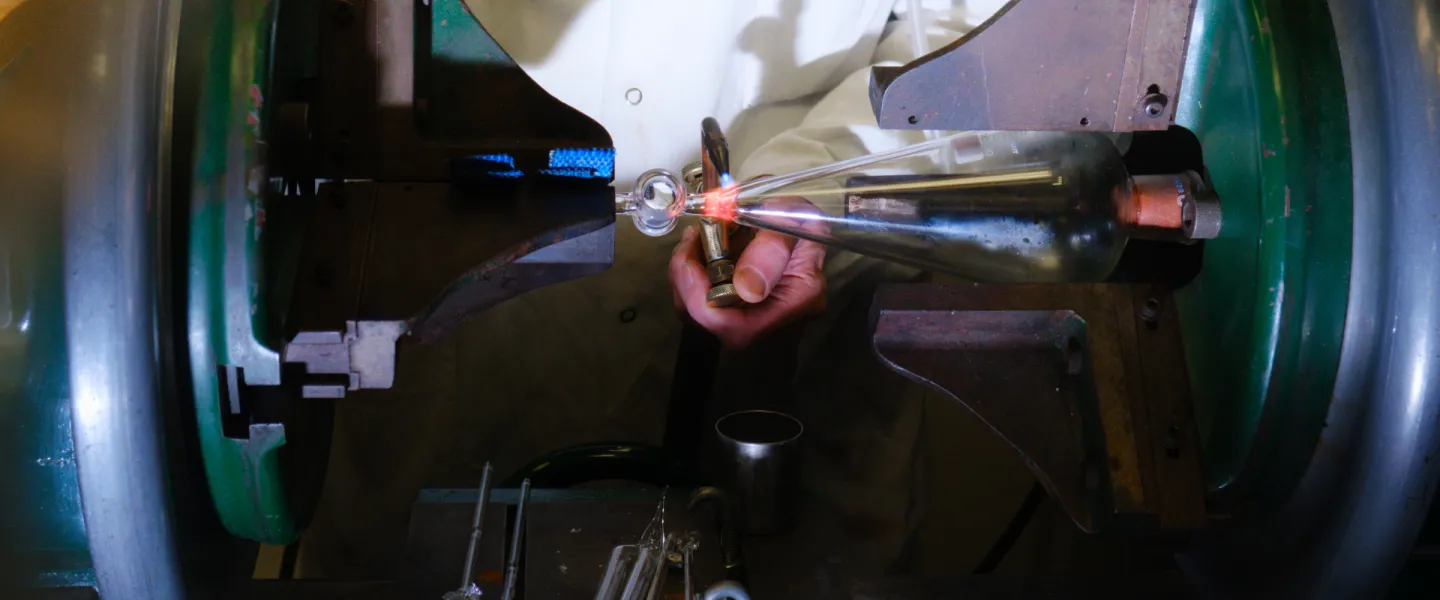 Making glass