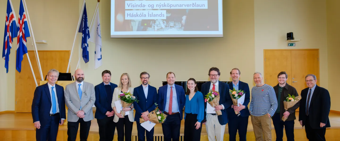 verðlaunahafar nýsköpunarverðlauna