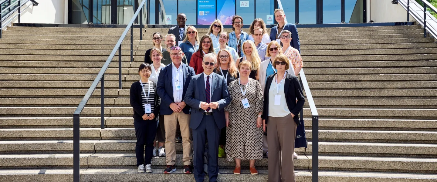 People at Aurora conference 2025