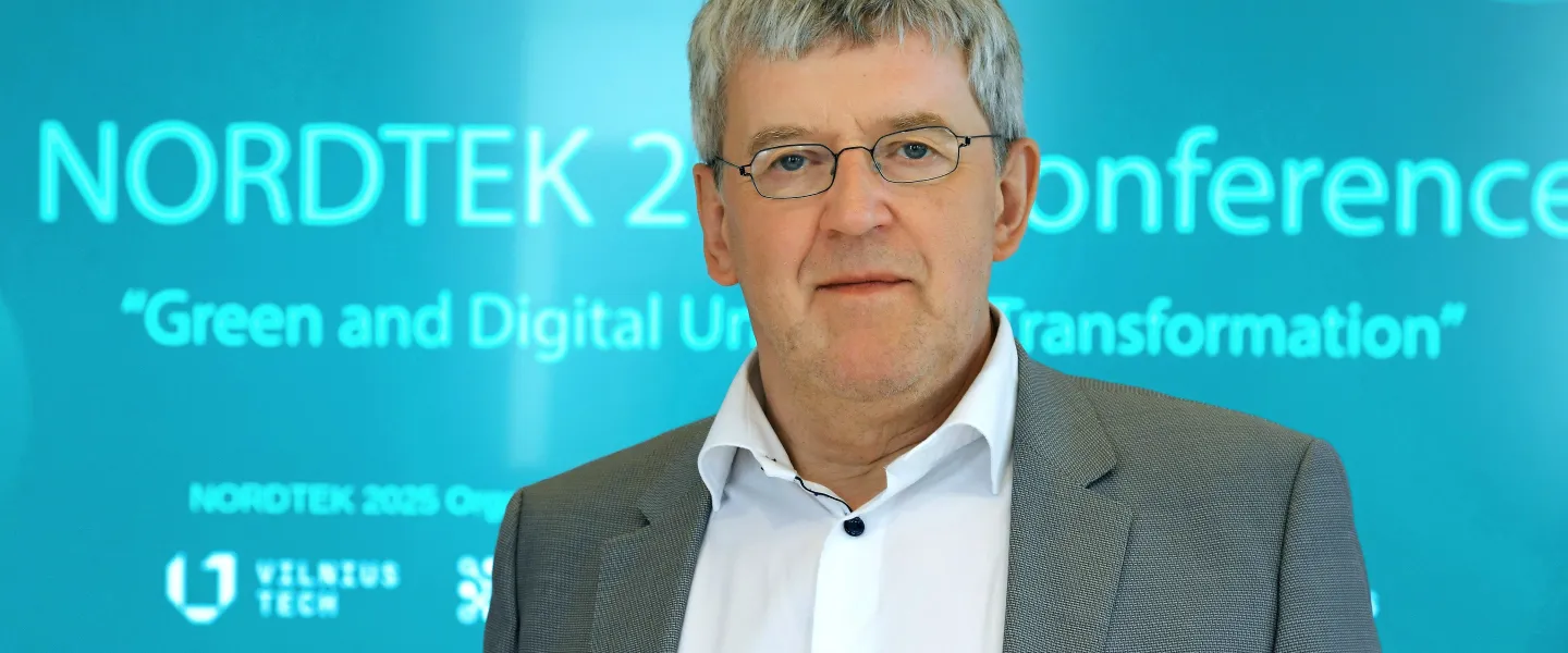 Prófessor Ólafur Pétur Pálsson, forseti NORDTEK