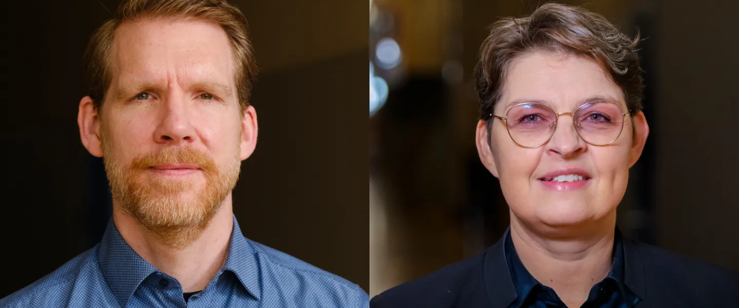 David Reimer and Kolbrún Pálsdóttir