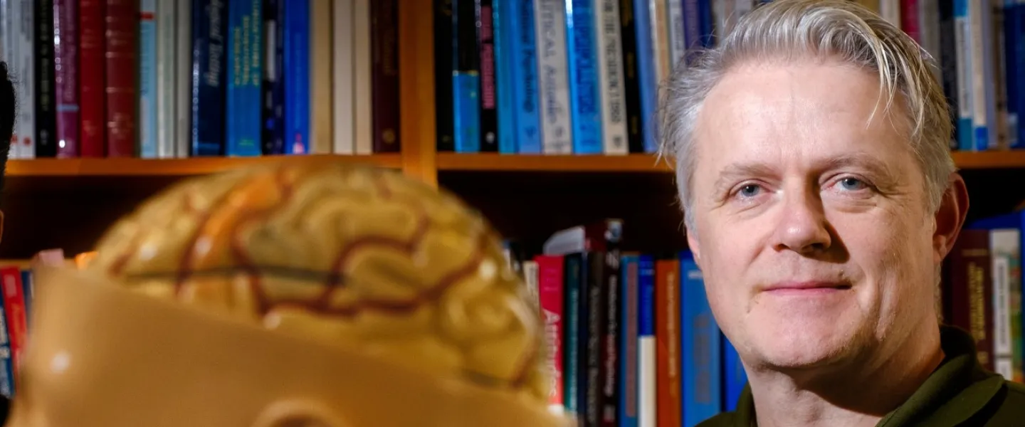 Árni Kristjánsson, professor at the Faculty of Psychology.