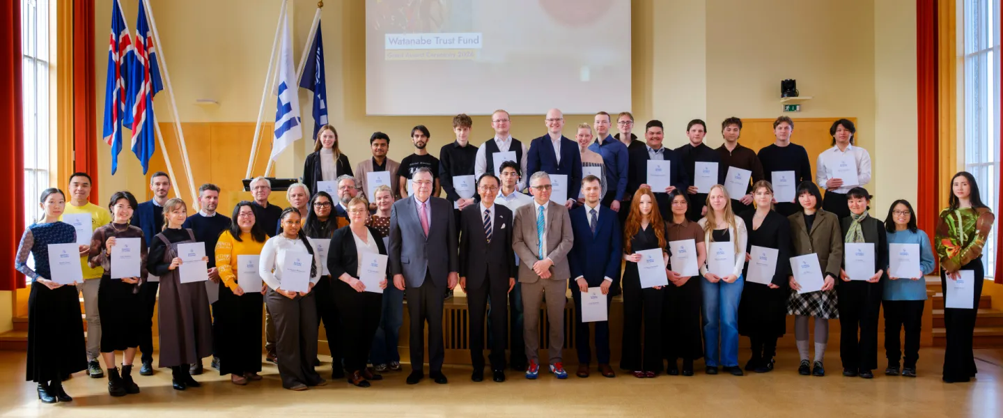 Grant recipients of the Watanabe Fund 2026.