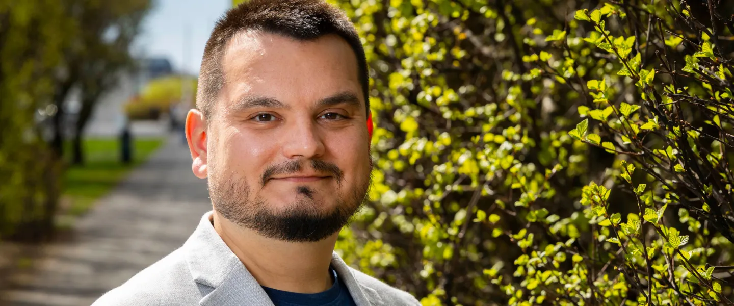 Denislav Orlinov, associate professor of physical therapy, at the University of Iceland. 