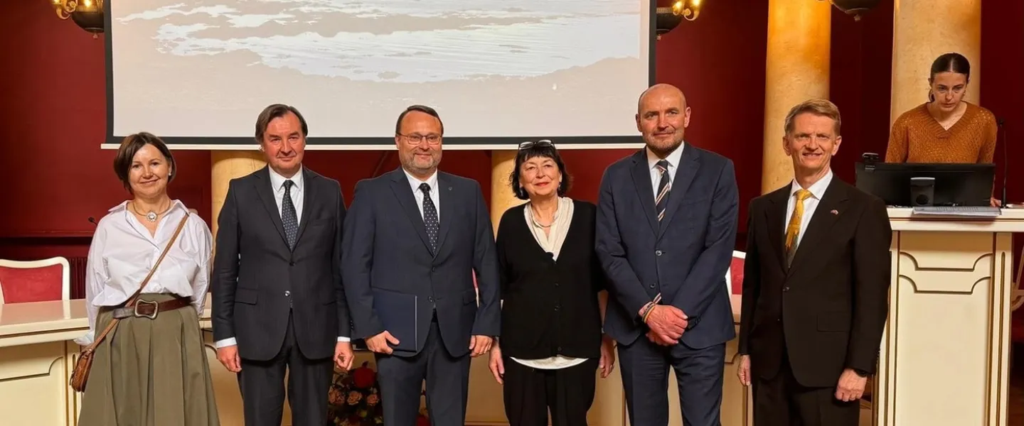 From the opening of the conference in Vilnius.