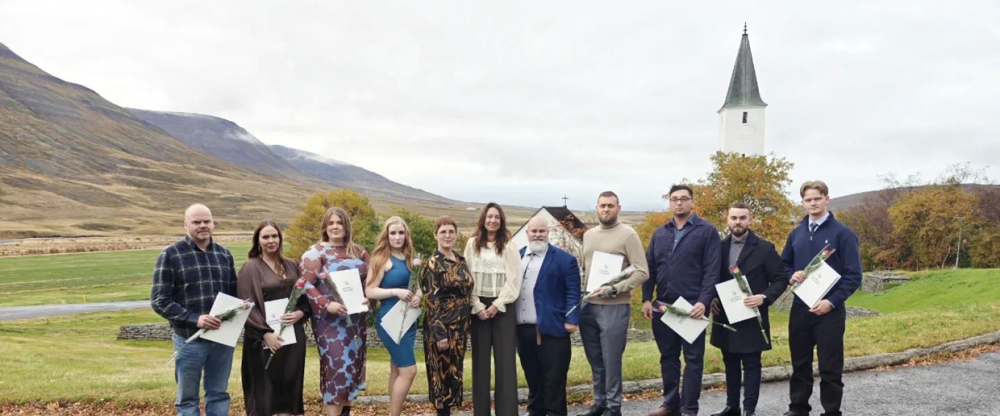 graduation at Hólar