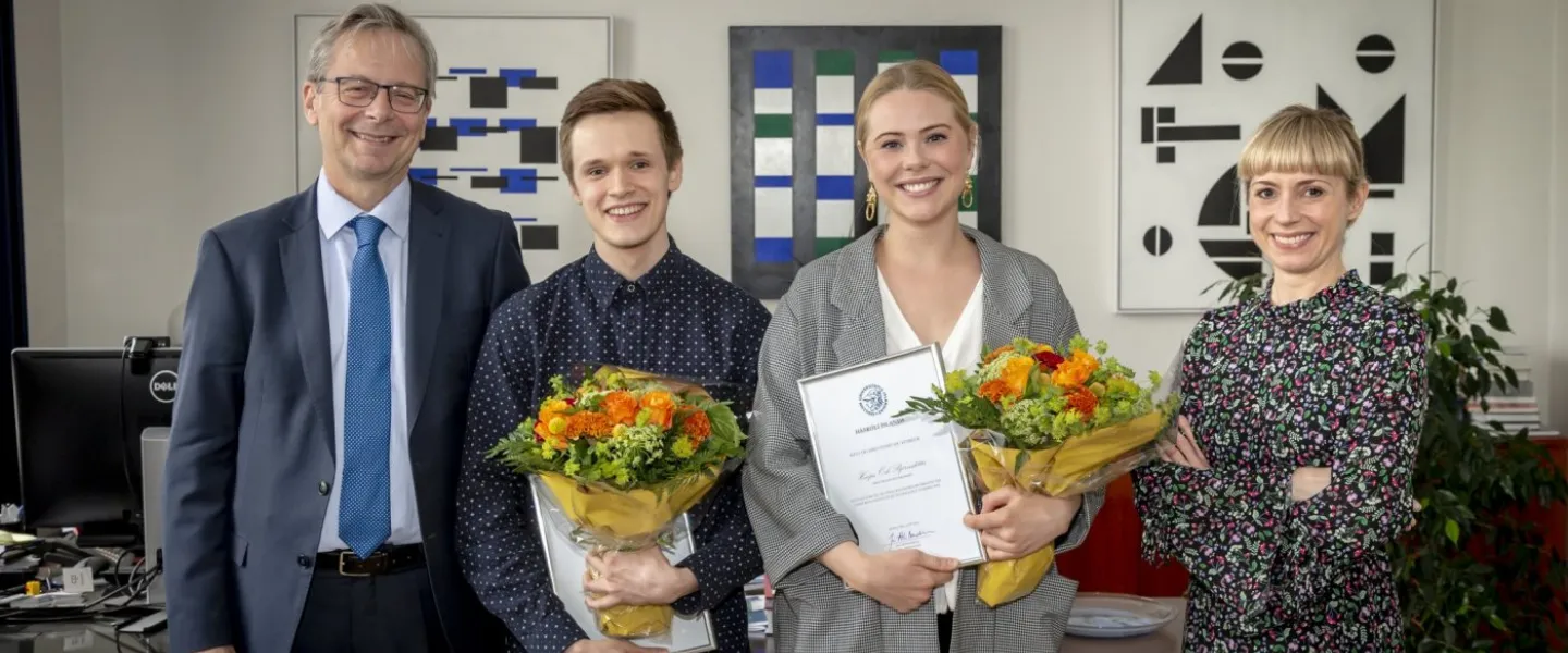 Jón Atli Benediktsson, Stefán Eggertsson, Harpa Ósk Björnsdóttir and Steinunn Gestsdóttir