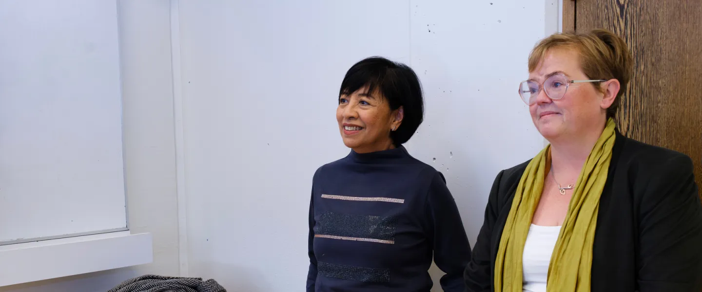 Miriam Coronel Ferrer and Silja Bára Ómarsdóttir