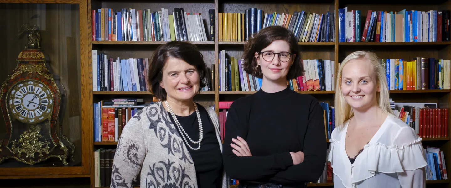 Jóhanna T. Einarsdóttir, Iris Edda Nowenstein and Hjördís Hafsteinsdóttir