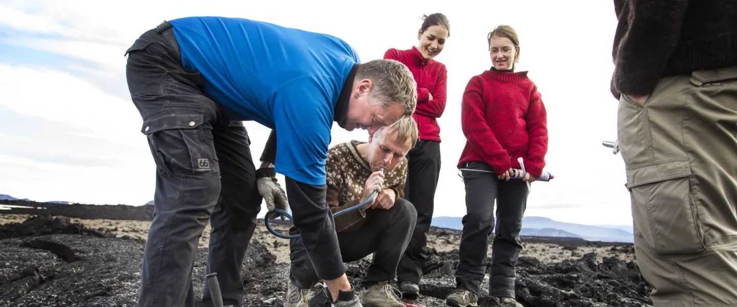 Research scientists from University of Iceland