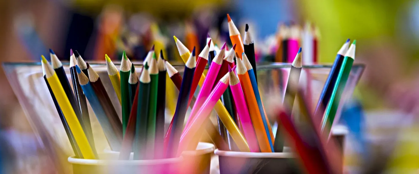 Colored pencils