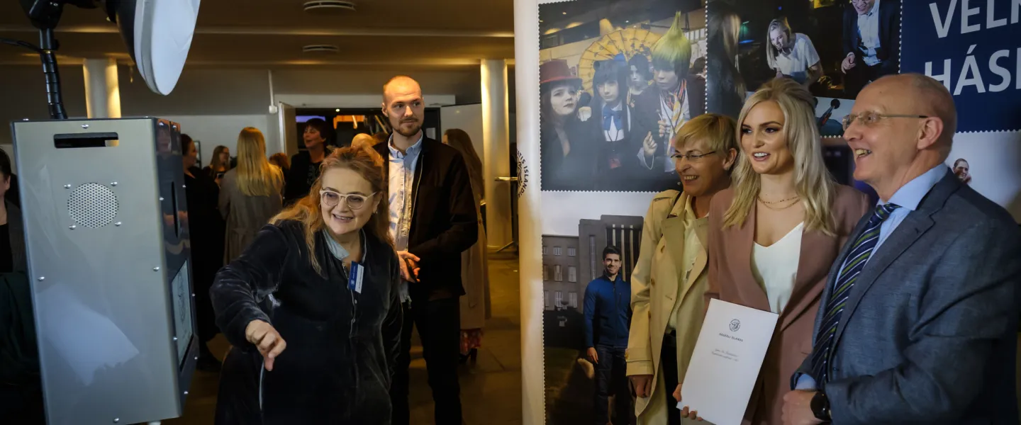 From a graduation ceremony in University of Iceland