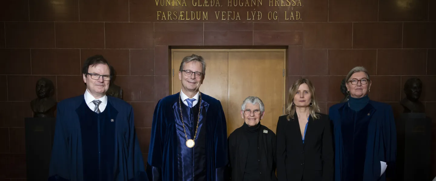 Cynthia Enloe awarded an honorary doctoral degree at UI's Faculty of Languages and Cultures